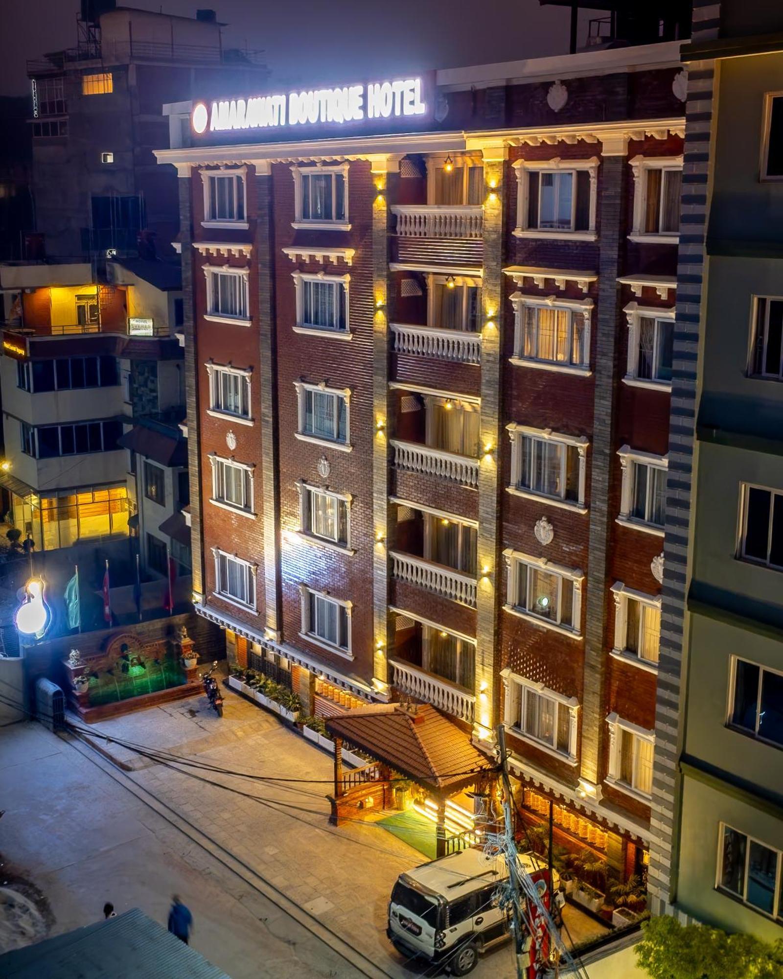 קטמנדו Amarawati Boutique Hotel מראה חיצוני תמונה